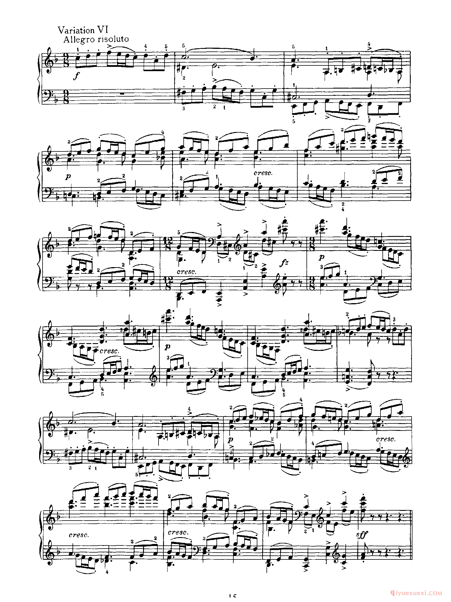 柴科夫斯基《6首钢琴小品》作品19_Tchaikovsky Six Pieces Op.19