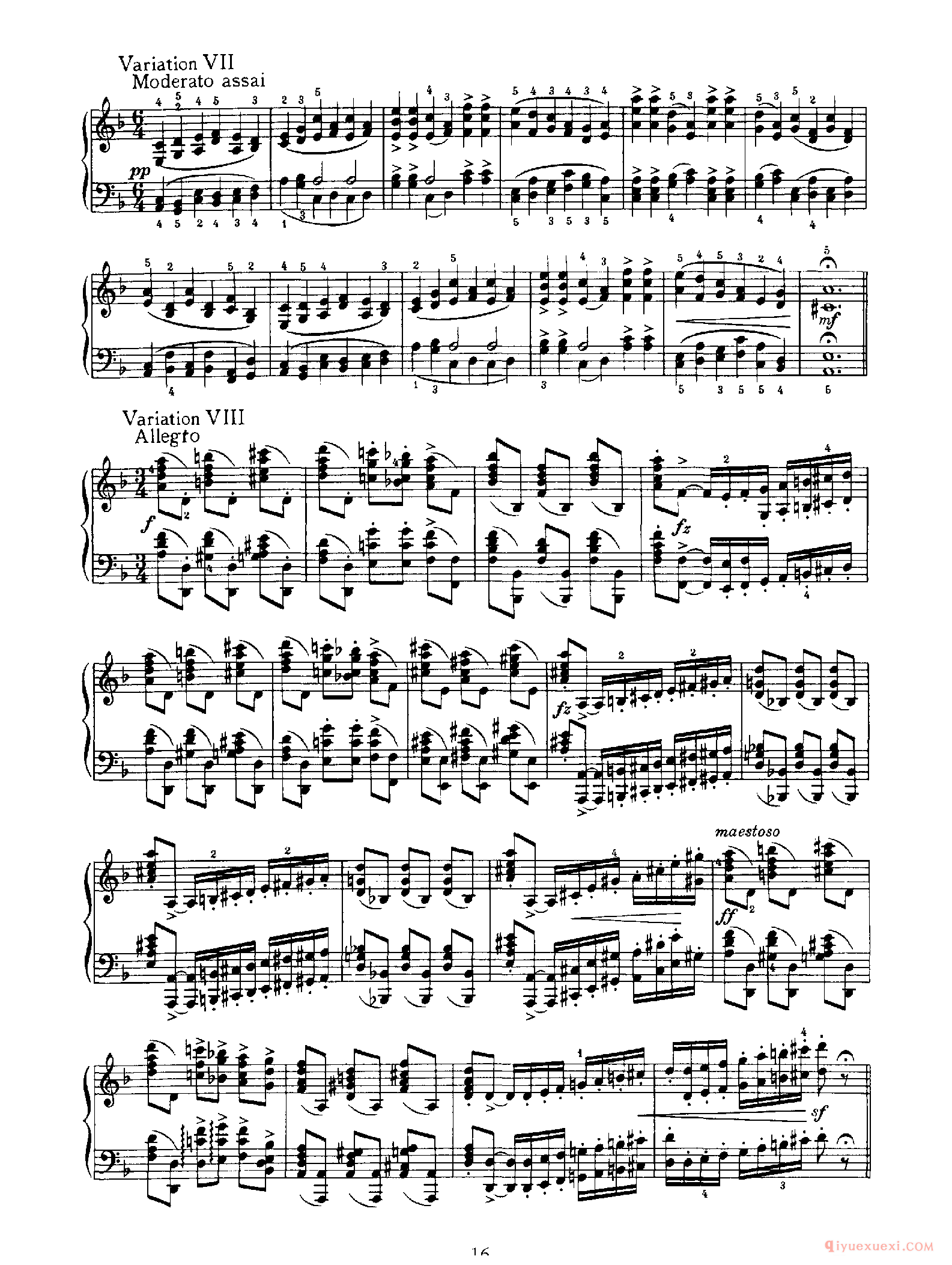 柴科夫斯基《6首钢琴小品》作品19_Tchaikovsky Six Pieces Op.19