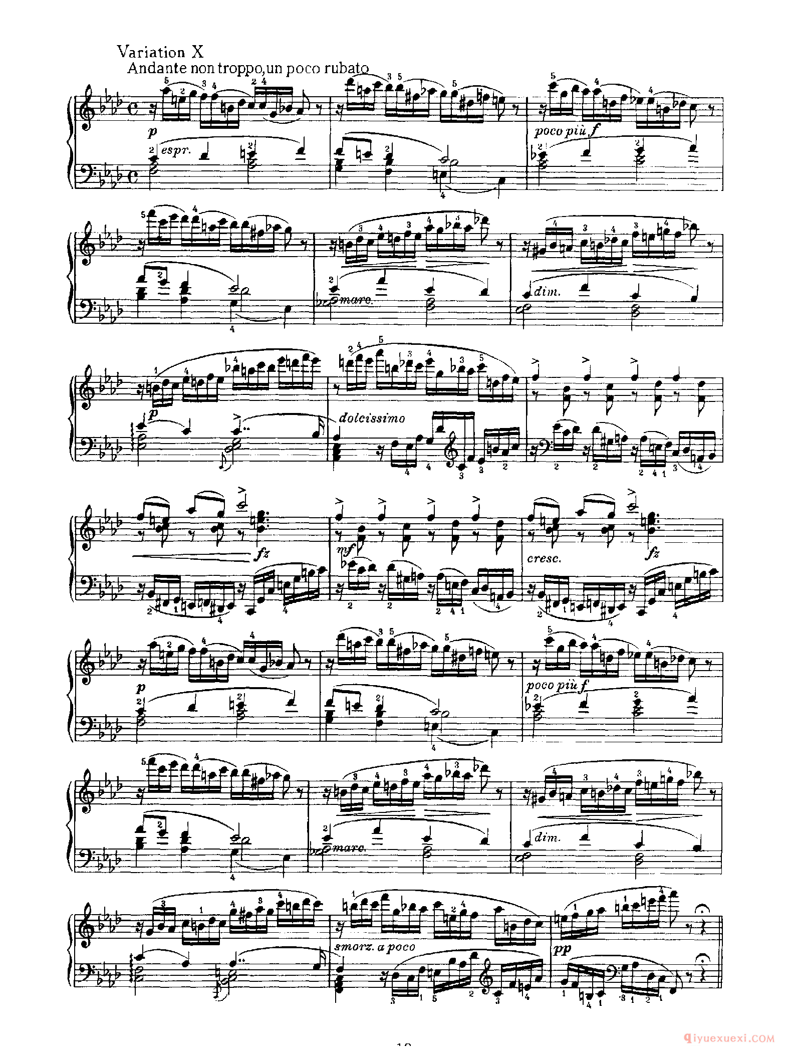 柴科夫斯基《6首钢琴小品》作品19_Tchaikovsky Six Pieces Op.19