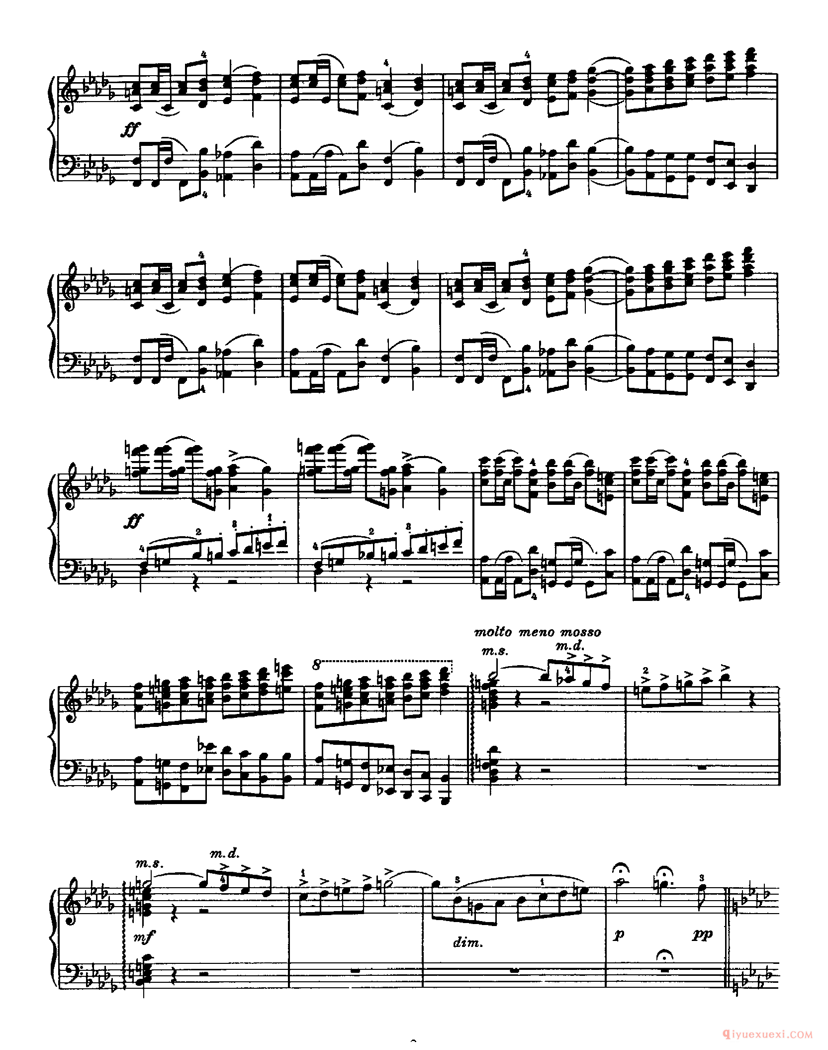 柴可夫斯基《f小调浪漫曲》作品_Tchaikovsky Romance in f Op.5