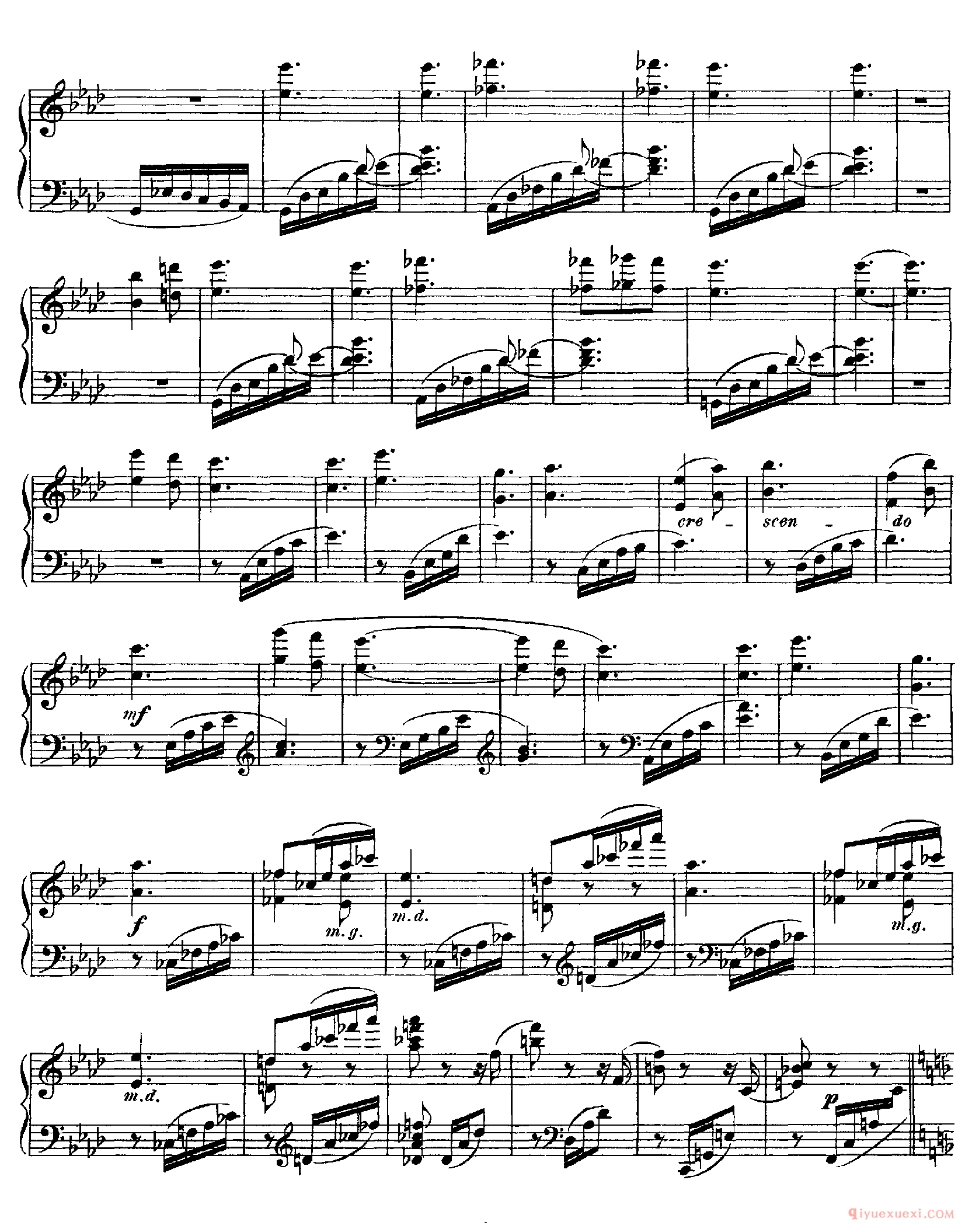 柴科夫斯基《哈普萨的回忆》作品2_Tchaikovsky Souvenir de Hapsal Op.2