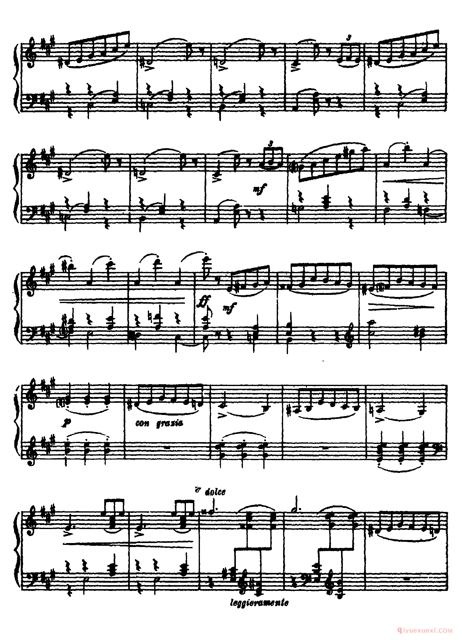 Peter Tchaikovsky Valse-scherzo No.2_柴科夫斯基第二谐谑圆舞曲