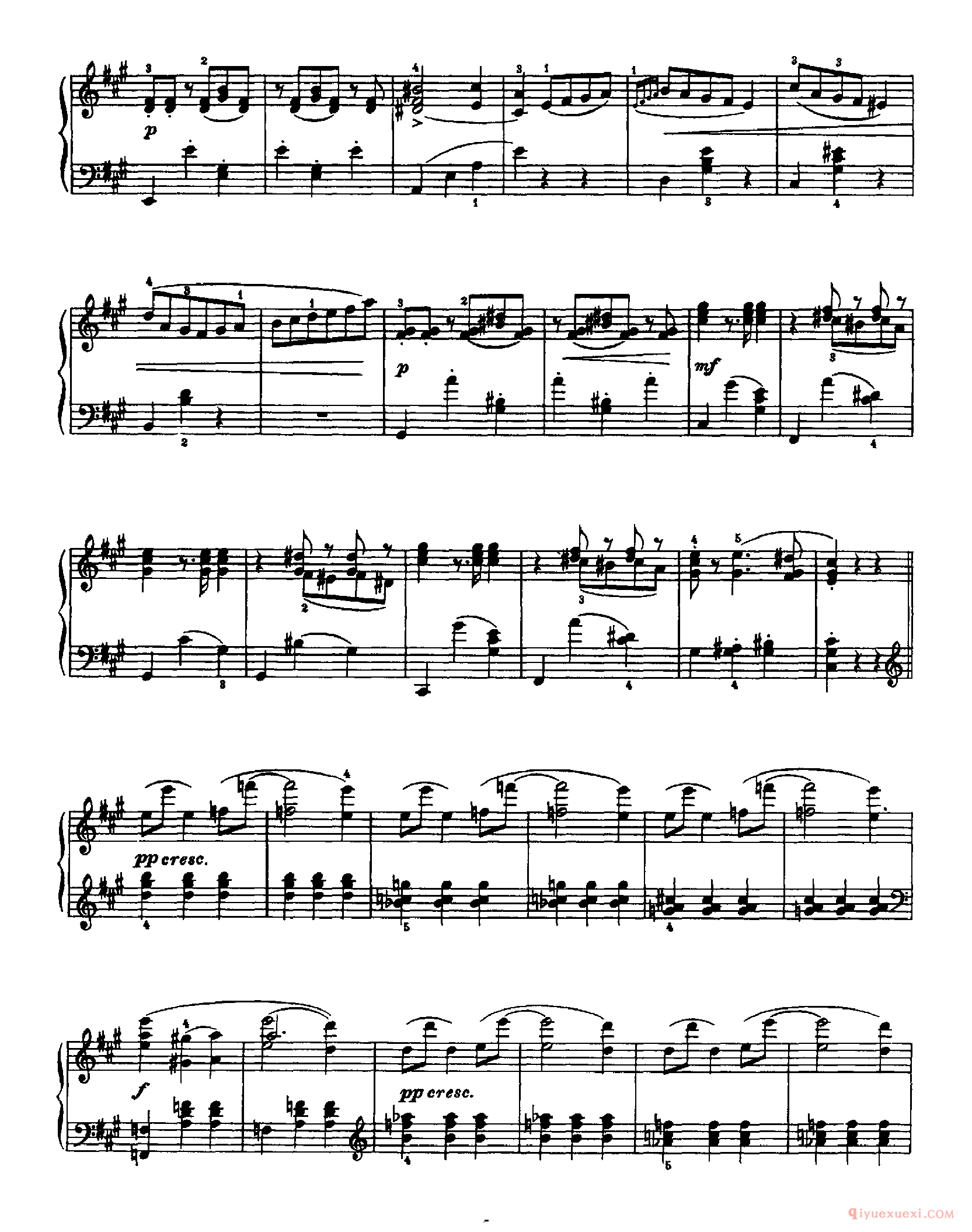 柴可夫斯基《A大调谐谑圆舞曲》作品Op.7_Tchaikovsky: Valse-Scherzo, Op.7