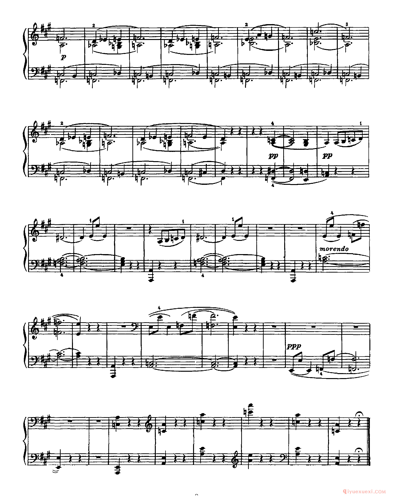 柴可夫斯基《A大调谐谑圆舞曲》作品Op.7_Tchaikovsky: Valse-Scherzo, Op.7