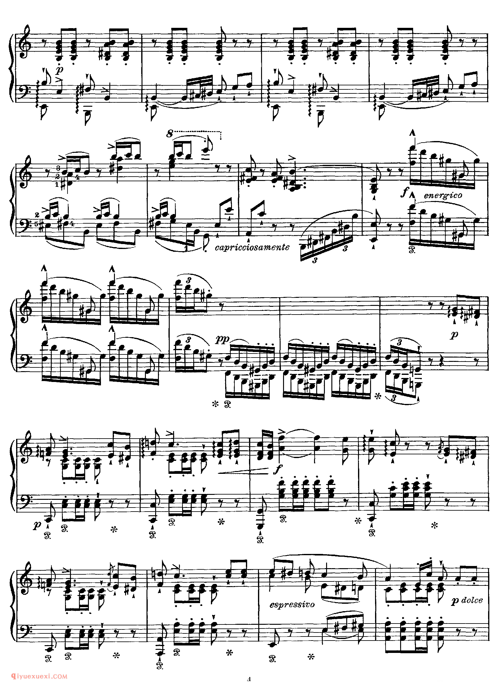 Soirees Musicales No 2 (Rossini)_改编罗西尼_李斯特钢琴乐谱