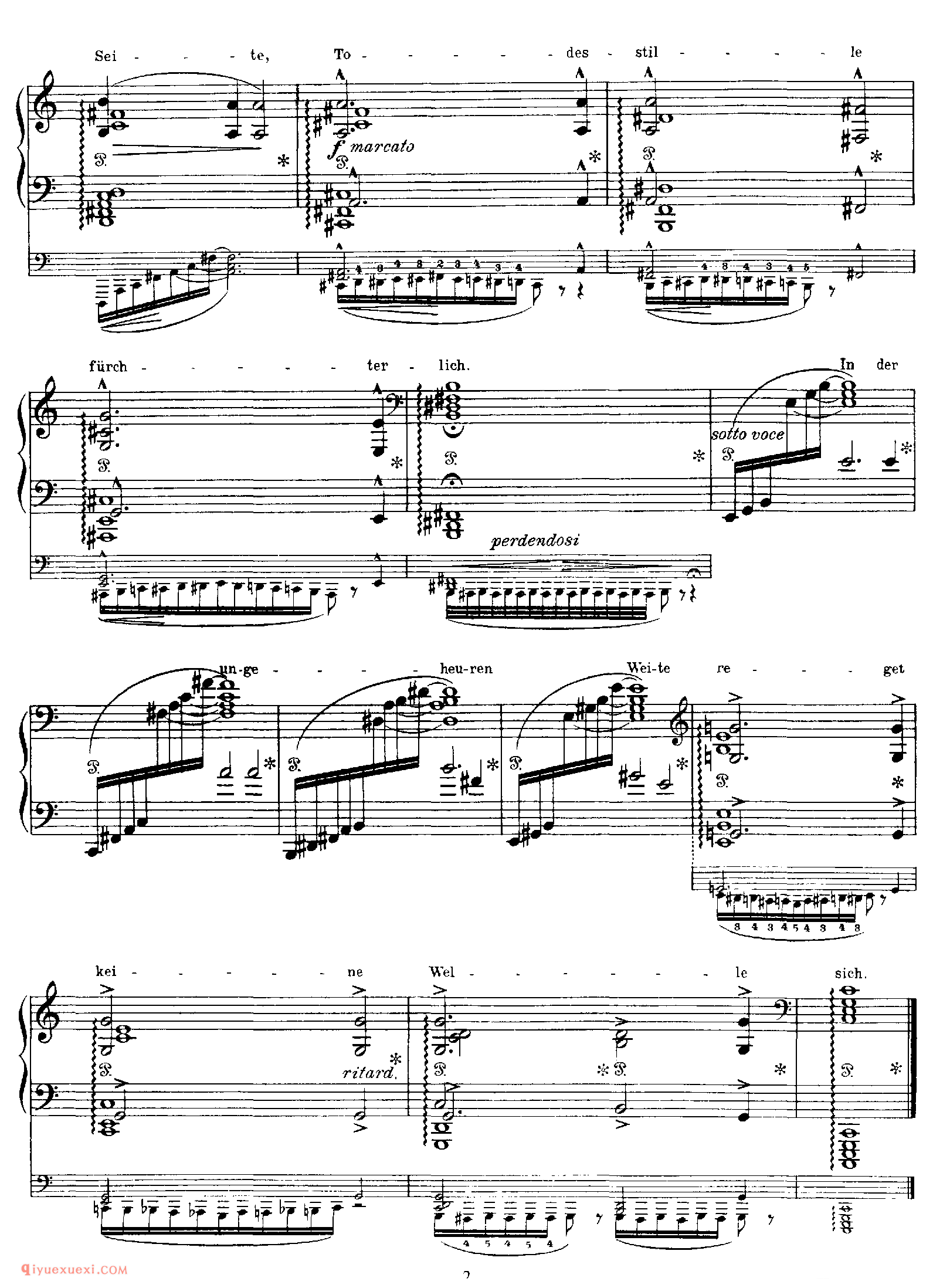 Meeresstille (Schubert)_改编舒伯特_李斯特钢琴乐谱_改编舒伯特_李斯特钢琴乐谱