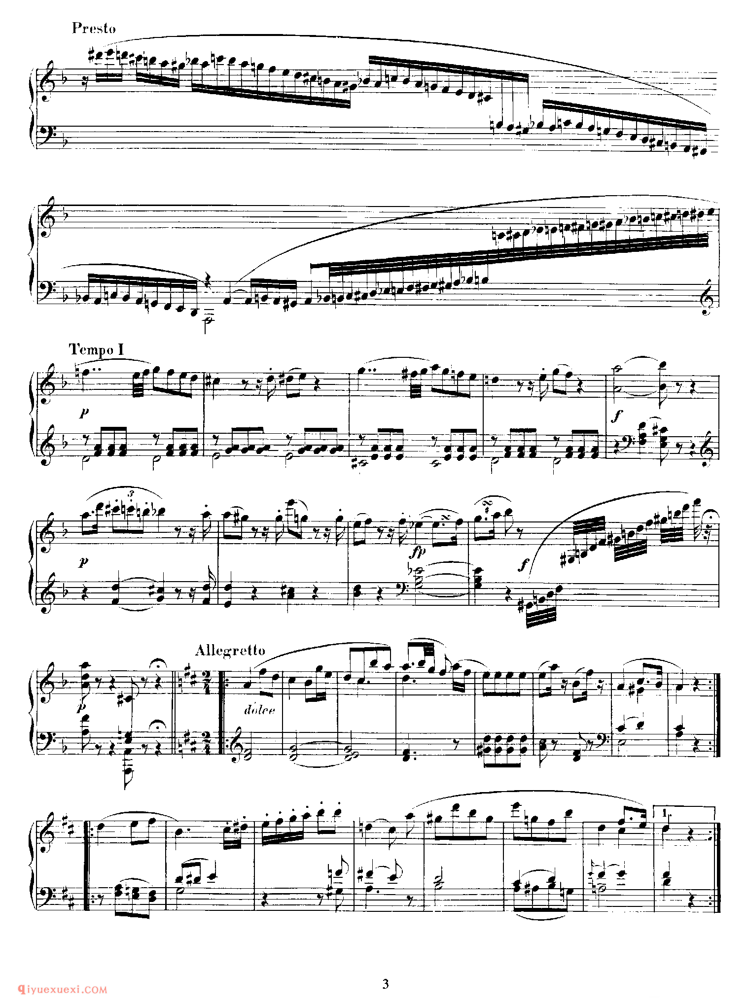 莫扎特《d小调幻想曲》Fantasy in d Minor K.397/385g_莫扎特钢琴谱