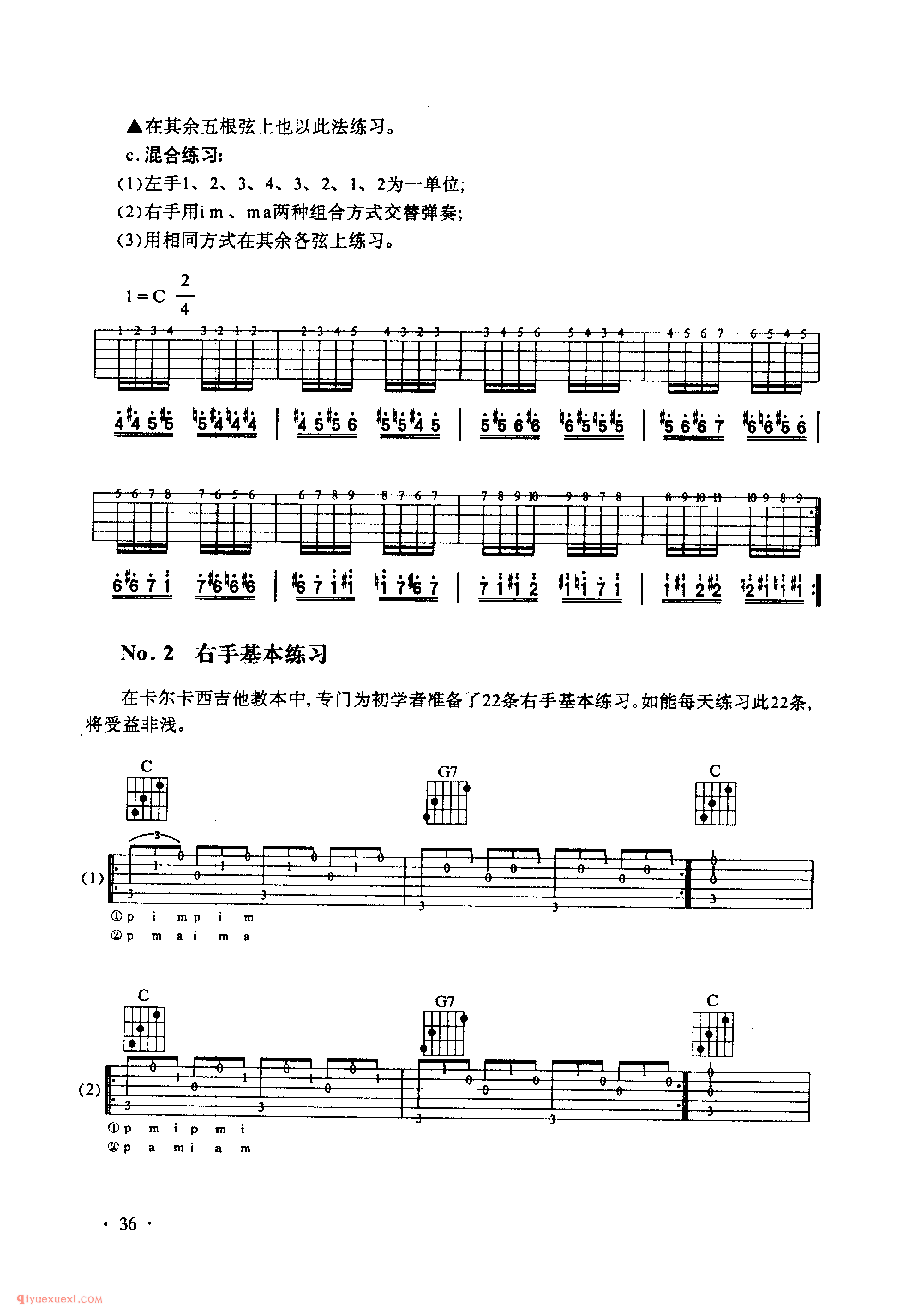 吉他每日练习