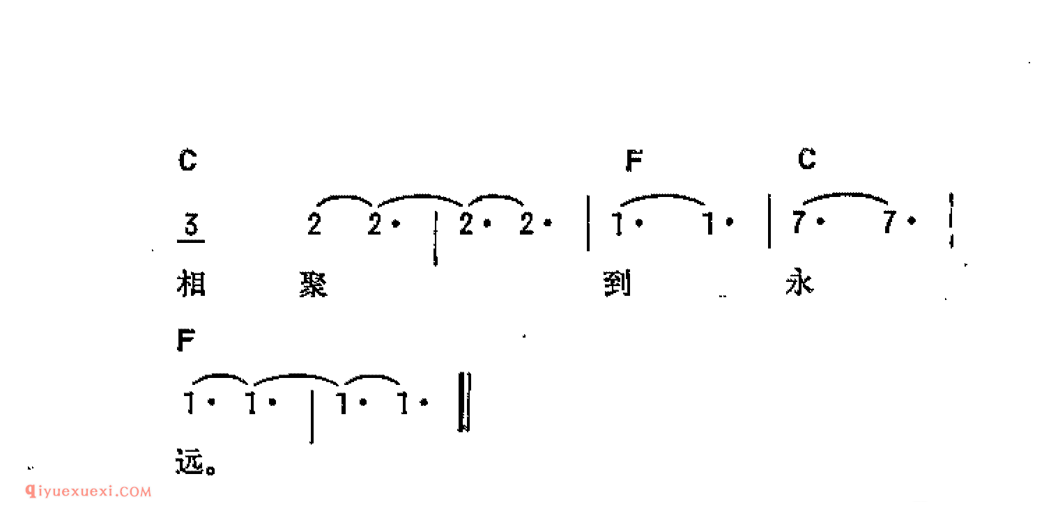 永恒的期许_吉他弹唱简谱