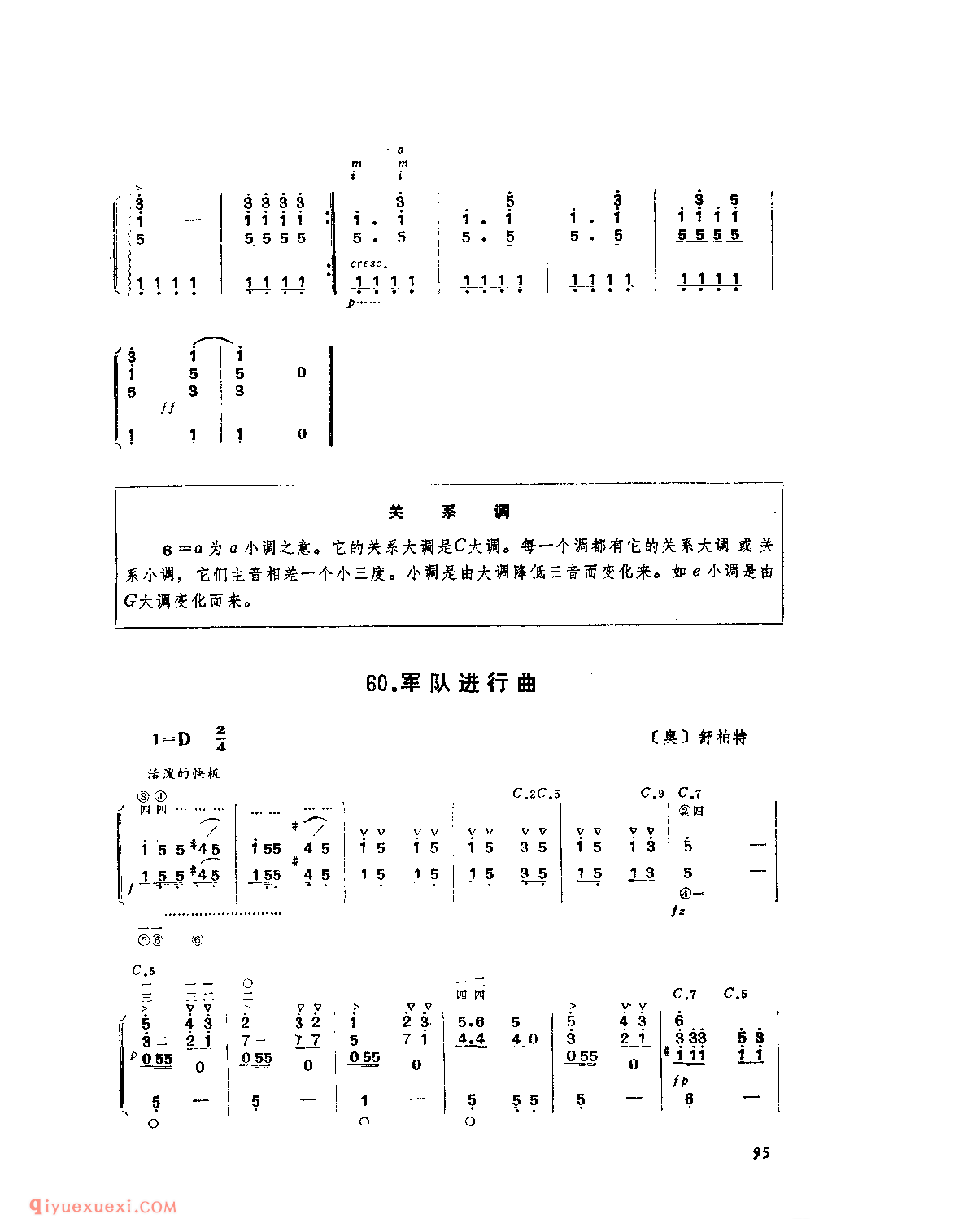 猎人进行曲_德_M·韦伯_吉他简谱