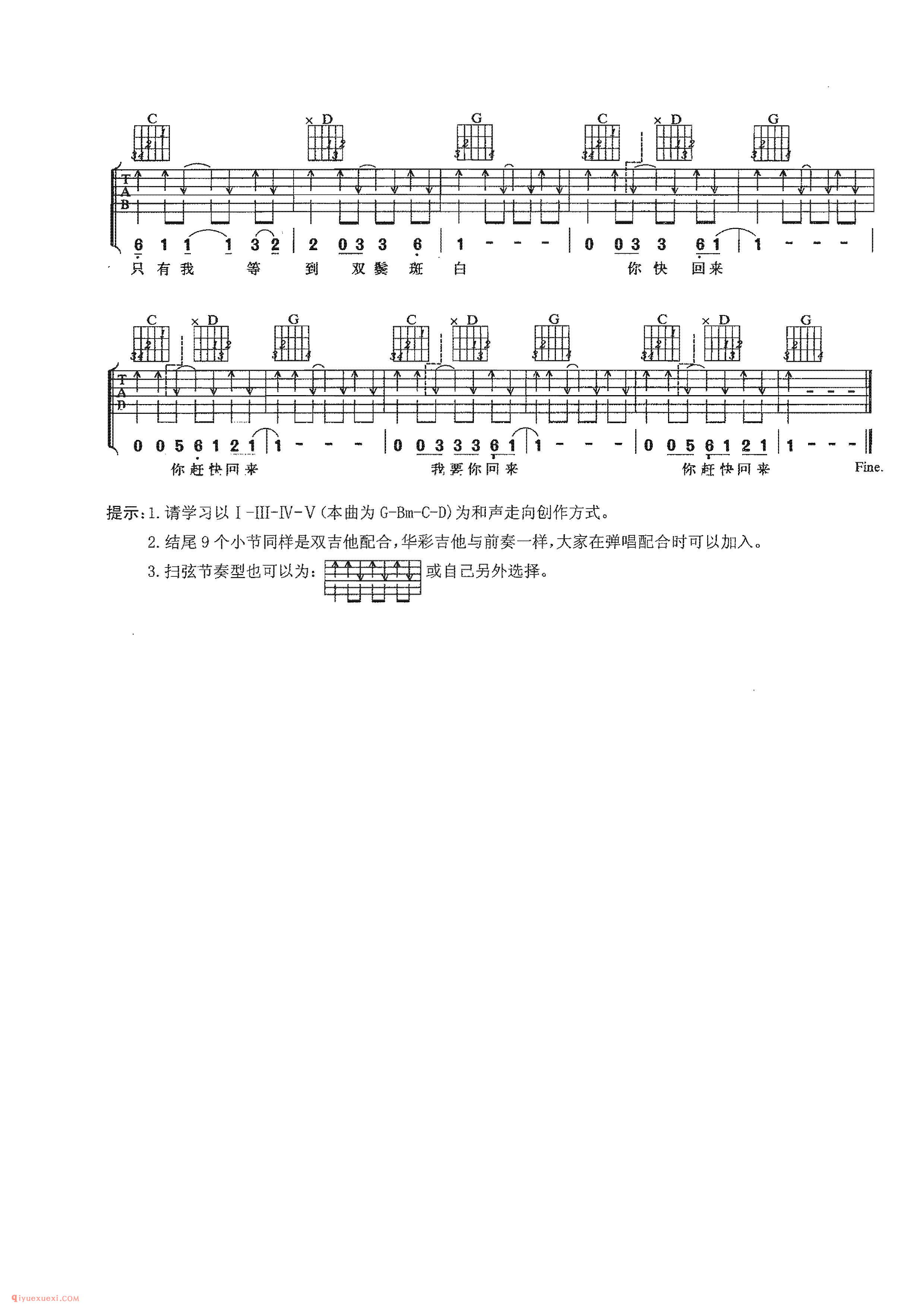 春天花会开_任贤齐演唱_吉他弹唱名歌曲谱