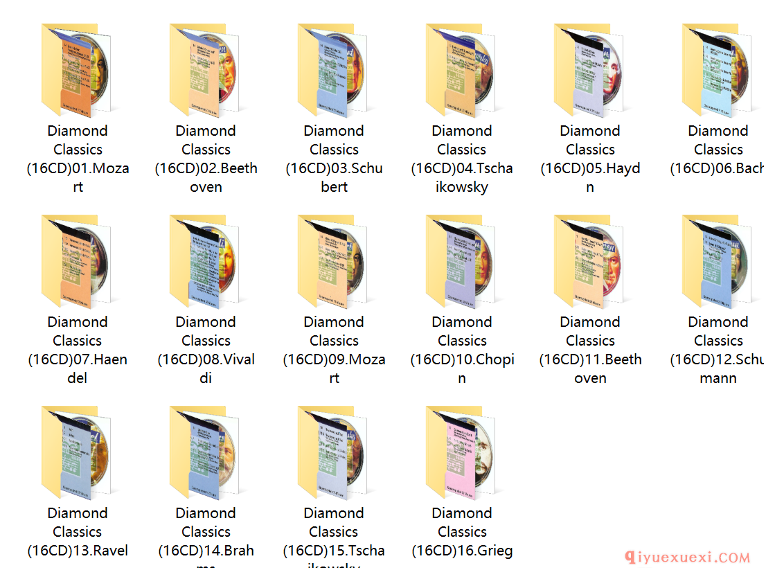 古典钢琴音乐下载 | 钻石古典 Diamond Classics (16CD)APE音频下载