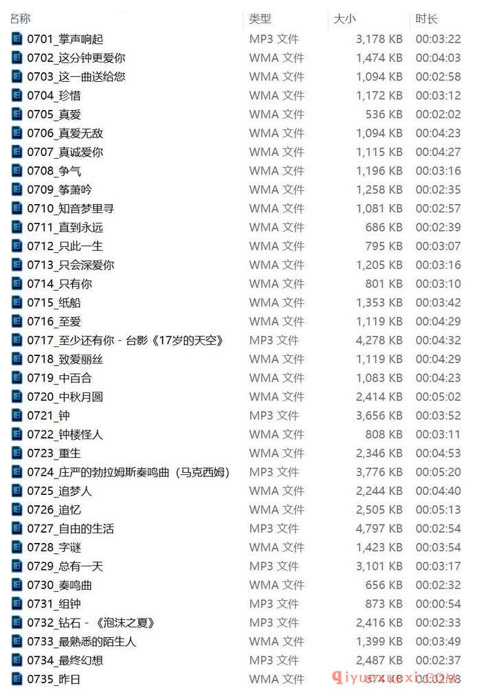 钢琴音乐下载（第010期）36首钢琴音乐下载地址及目录