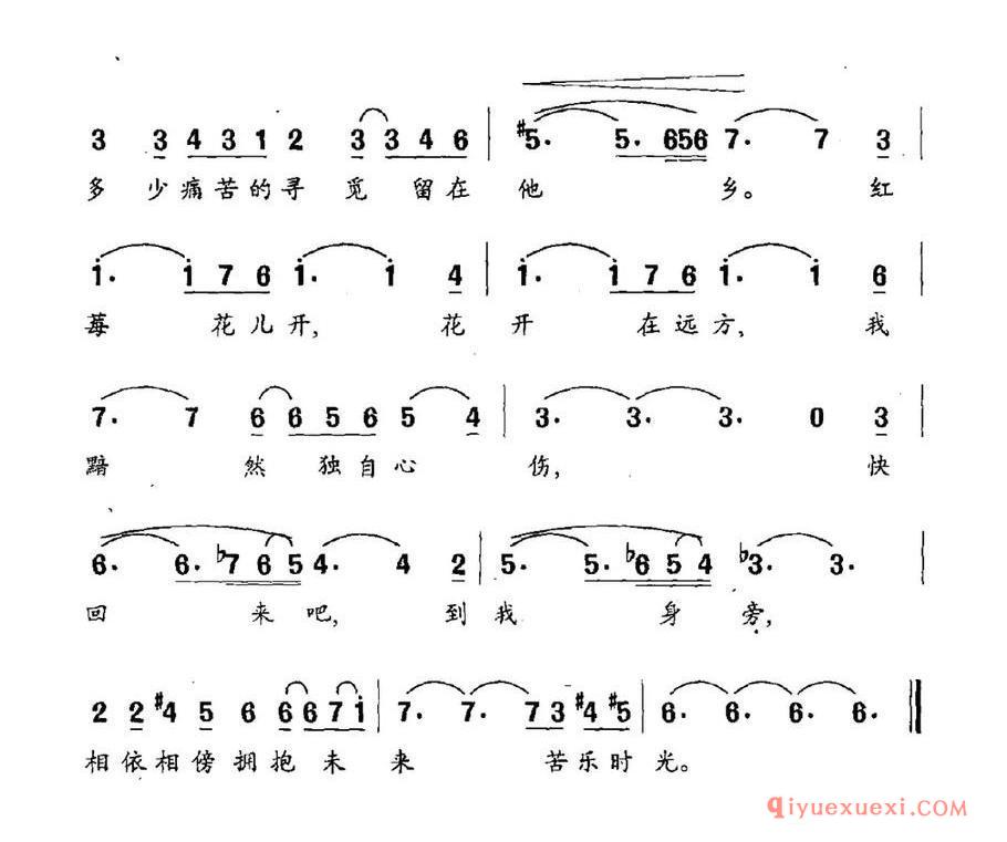 远方的红莓花（电视剧《爱在莫斯科》主题曲）