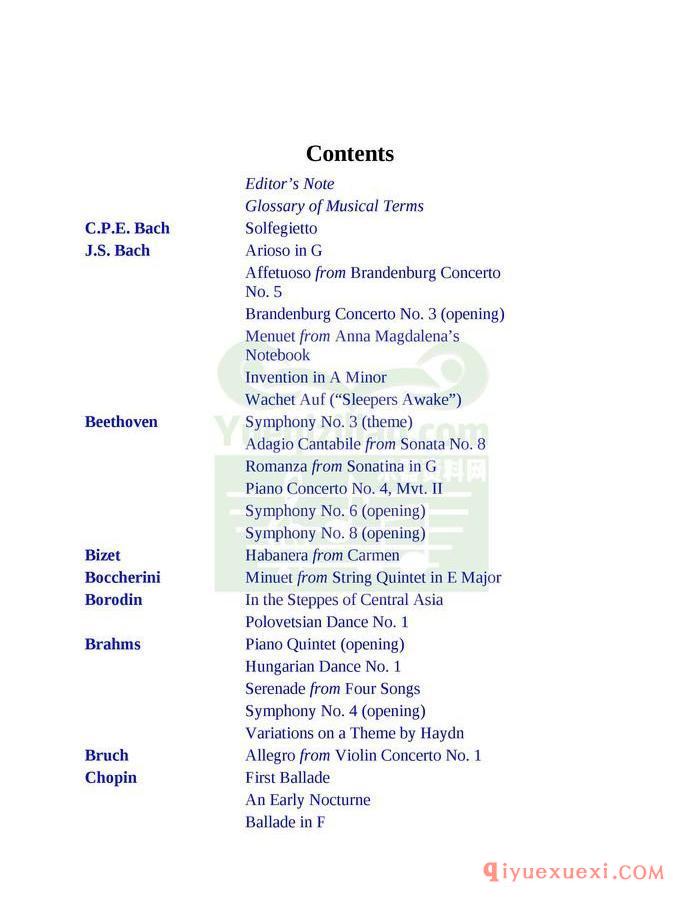 PDF钢琴谱下载 | 88首初学者钢琴经典练习曲目(88 Piano Classics for Beginners)原版电子书