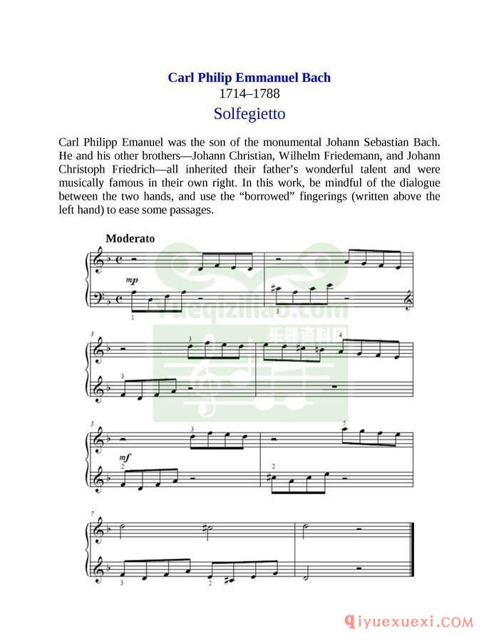PDF钢琴谱下载 | 88首初学者钢琴经典练习曲目(88 Piano Classics for Beginners)原版电子书