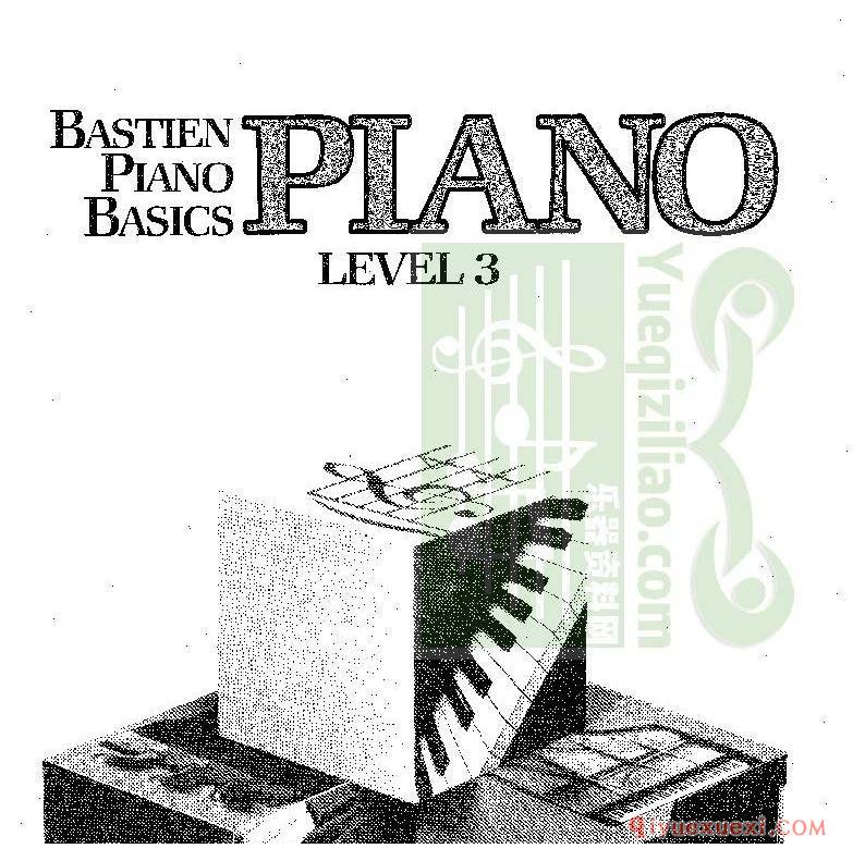 PDF钢琴谱下载 | 钢琴基础.3级乐曲谱集(Piano Basics. Level 3. Piano WP203)原版电子书