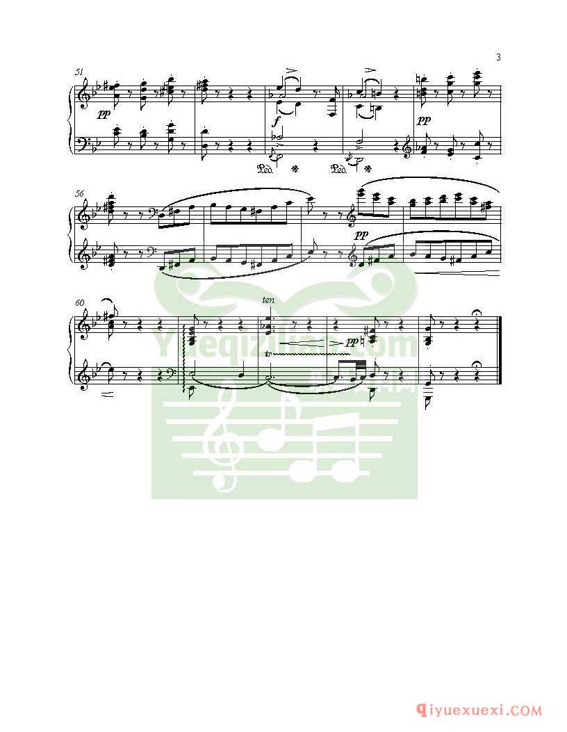 PDF钢琴谱下载 | 法国作曲家圣桑(Saint-Saens)经典作品乐曲谱精选原版电子书