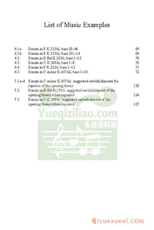 PDF钢琴原版电子书 | 莫扎特的钢琴奏鸣曲解析(Understanding Mozart's Piano Sonatas)