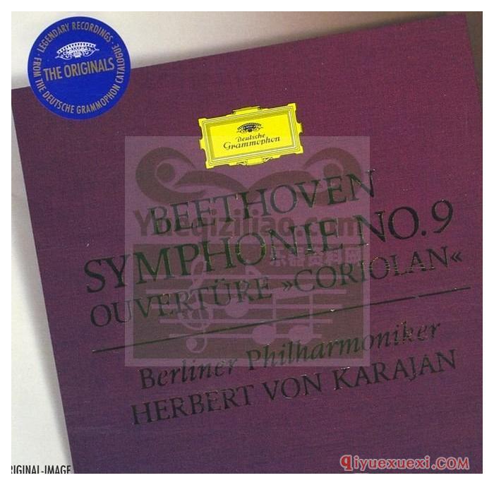贝多芬：交响曲 No.9,“柯里奥兰”序曲 (柏林爱乐乐团, 指挥_卡拉扬)古典乐唱片下载