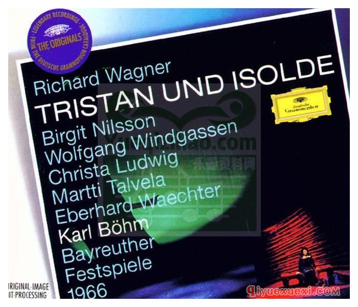 瓦格纳：歌剧“特里斯坦与伊索尔德”(拜罗伊特音乐节乐团, 指挥_伯姆) (3CD)古典乐唱片下载
