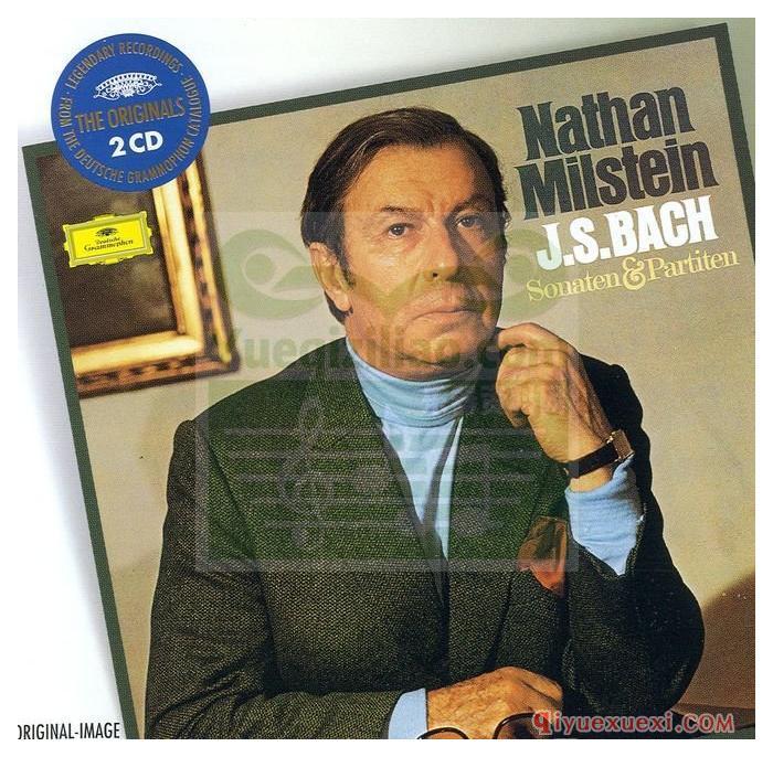 巴赫：无伴奏小提琴奏鸣曲与组曲 (小提琴_米尔斯坦) (2CD)古典乐唱片下载