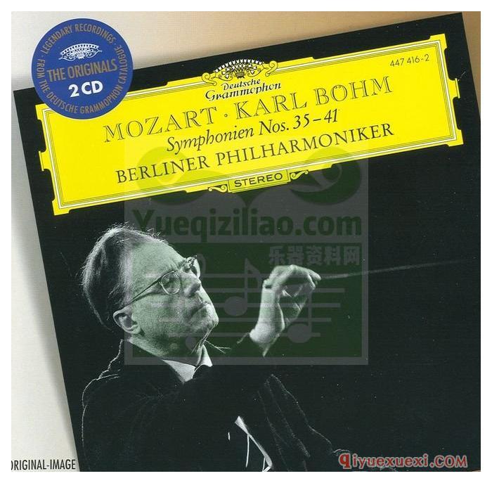 莫扎特：交响曲 Nos. 35-41 (柏林爱乐乐团, 指挥_伯姆) (2CD)古典乐唱片下载