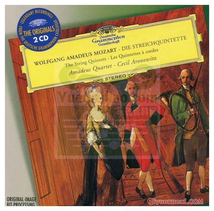 莫扎特：弦乐五重奏 K.174 K.406 K.515 K.516 K.593 K.614 (中提琴) (2CD)古典乐唱片下载