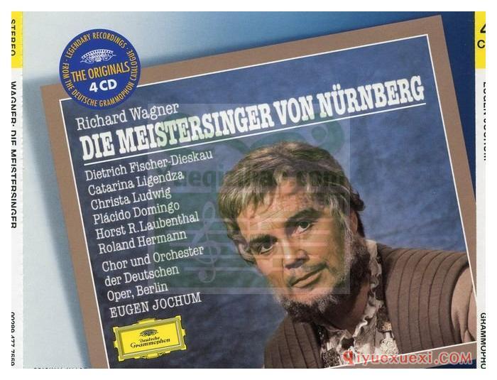 瓦格纳：歌剧“纽伦堡的名歌手”(柏林歌剧院交响乐团及合唱团, 指挥_约胡姆) (4CD)古典乐唱片下载