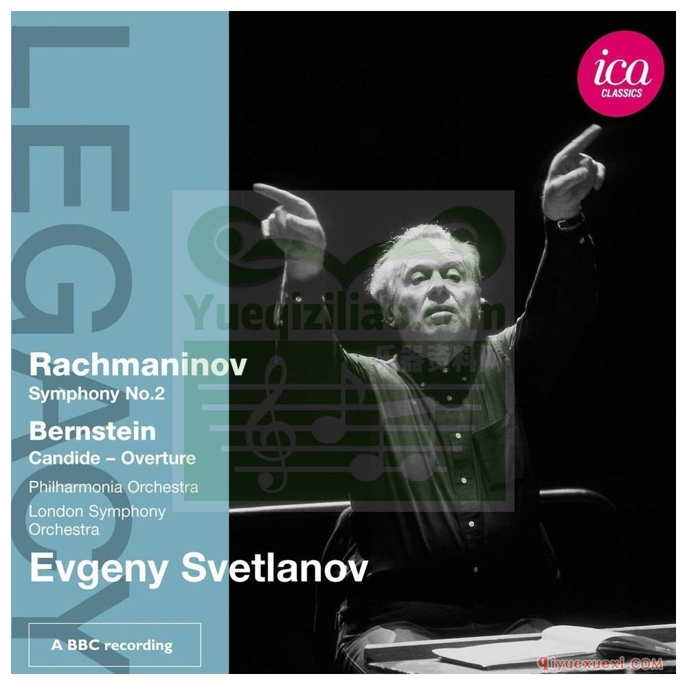 Rachmaninov Symphony No.2, Bernstein Candide · Overture - Evgeni Svetlanov [ica ICAC 5078]