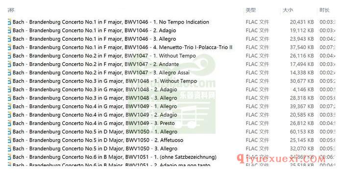 六首勃兰登堡协奏曲 卡尔·李希特指挥 慕尼黑巴赫乐团 FLAC古典音乐专辑
