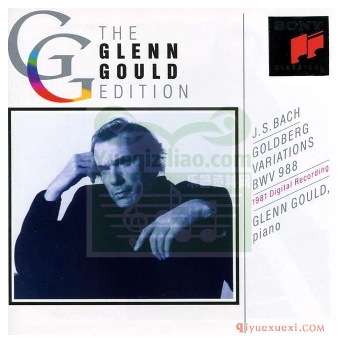 巴赫音乐作品 | 哥德堡变奏曲古尔德钢琴（1981 年版）Goldberg Variations - Glenn Gould 1981