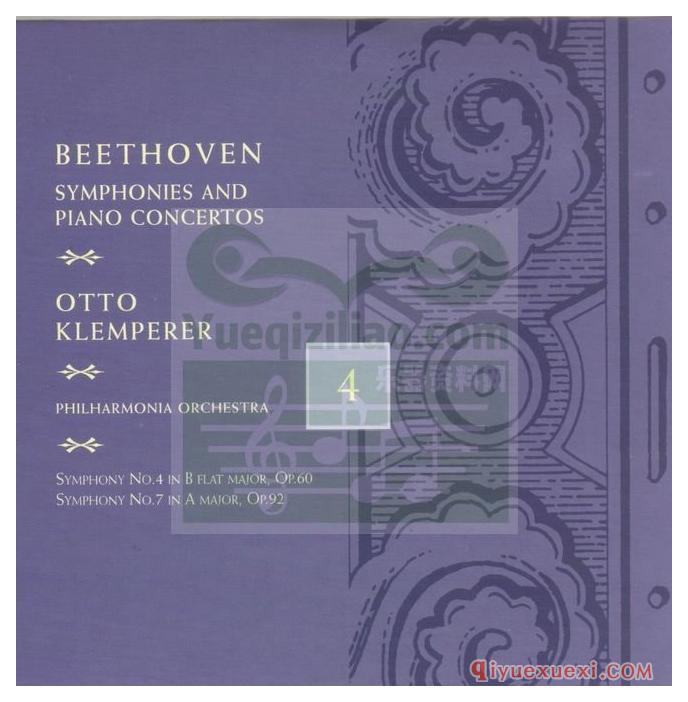 克伦佩勒指挥贝交全集 | Beethoven Complete Symphonies Klemperer EMI 6CD