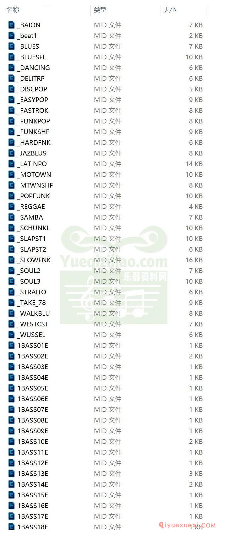 电子琴节奏包免费下载 | 3766个midi格式节奏模板合集打包下载