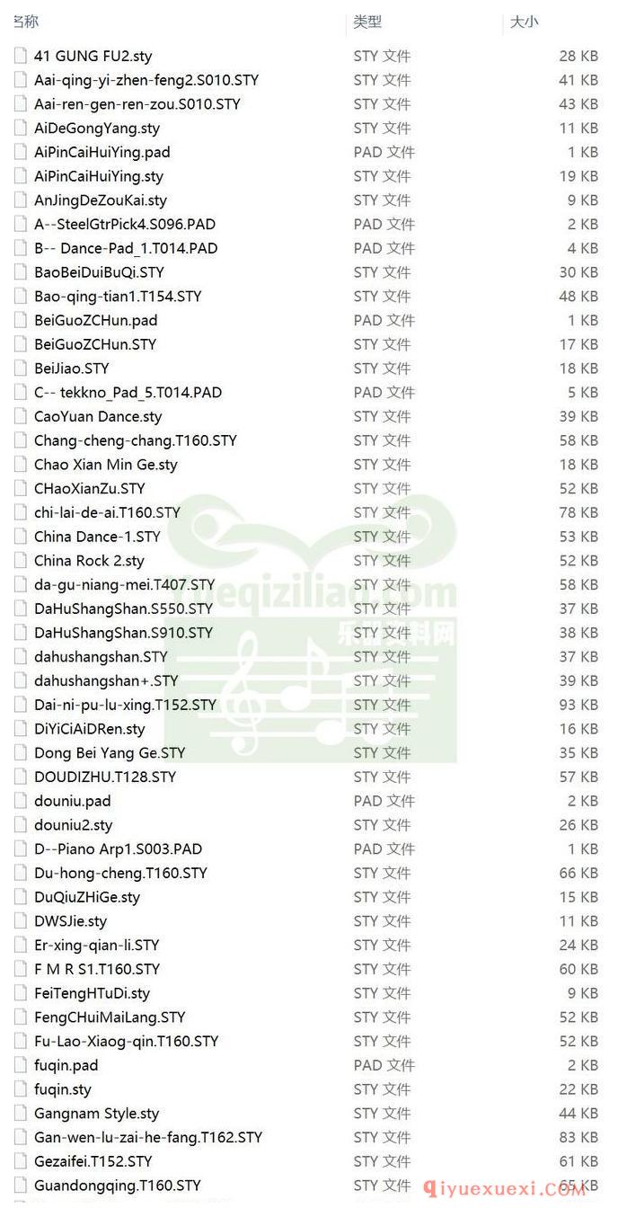 电子琴节奏包免费下载 | 177种电子琴原版节奏合集打包下载