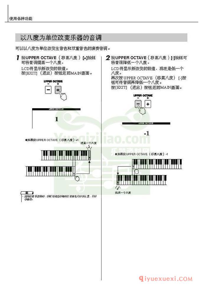 雅马哈电子琴PSR-S550中文使用说明书在线阅读