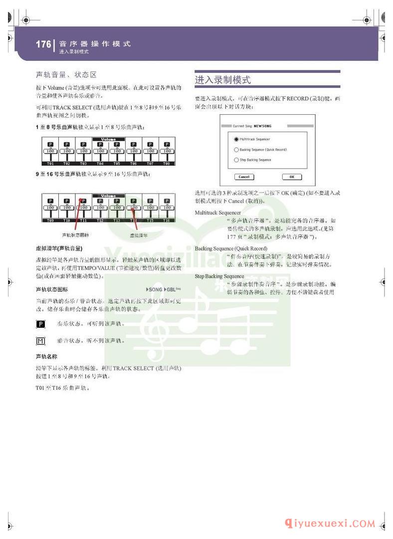 KORG PA500专业编曲链盘使用说明书中文版在线查阅