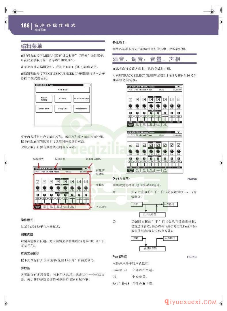 KORG PA500专业编曲链盘使用说明书中文版在线查阅