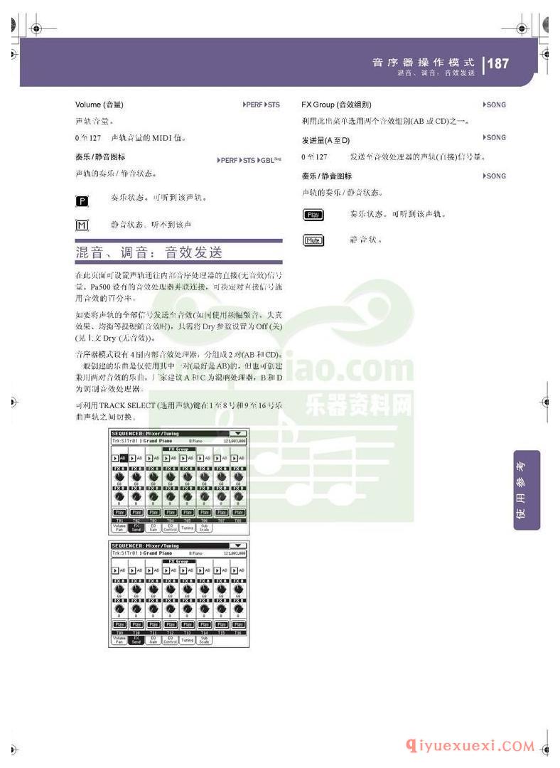 KORG PA500专业编曲链盘使用说明书中文版在线查阅