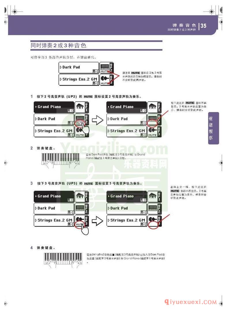 KORG PA500专业编曲链盘使用说明书中文版在线查阅