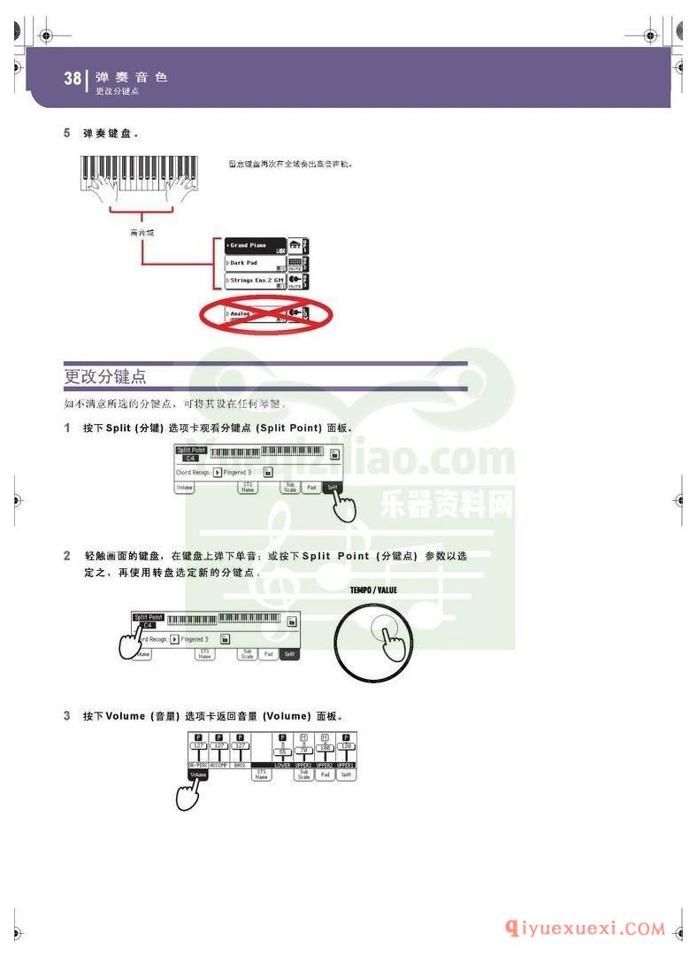 KORG PA500专业编曲链盘使用说明书中文版在线查阅