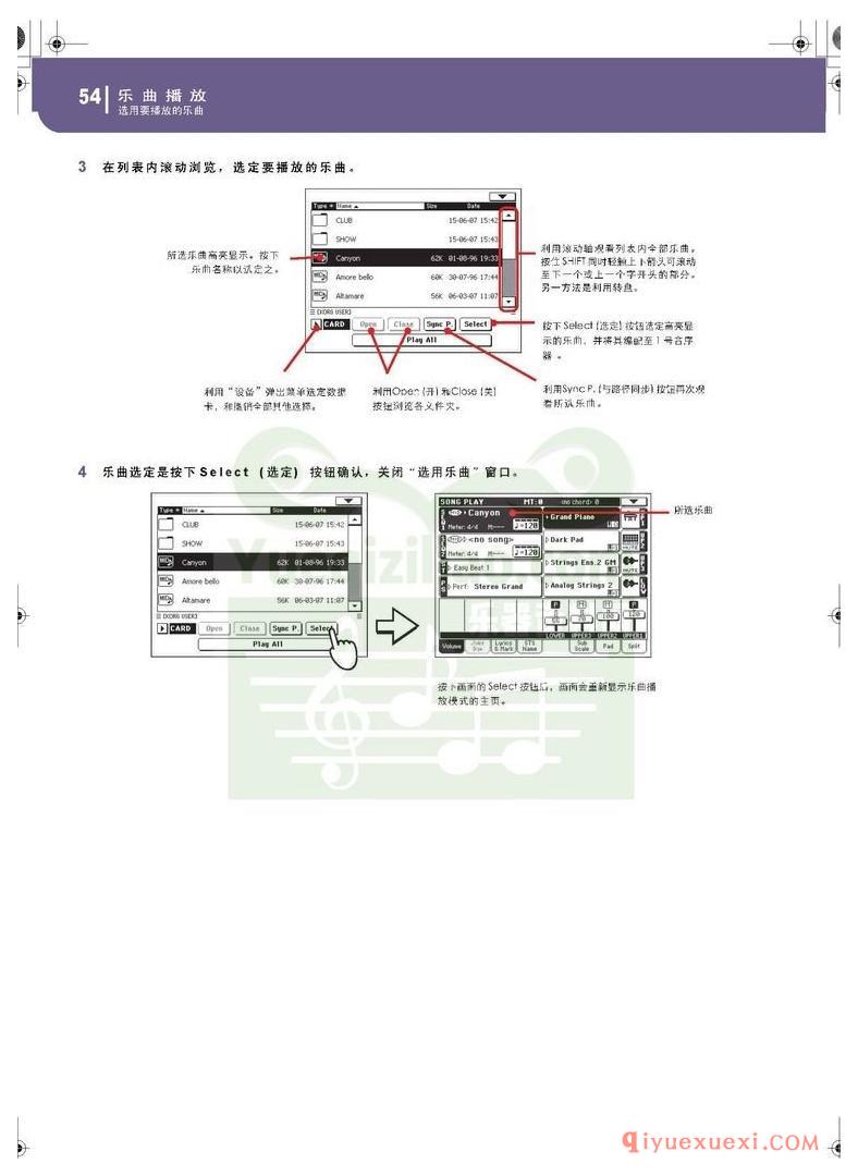 KORG PA500专业编曲链盘使用说明书中文版在线查阅