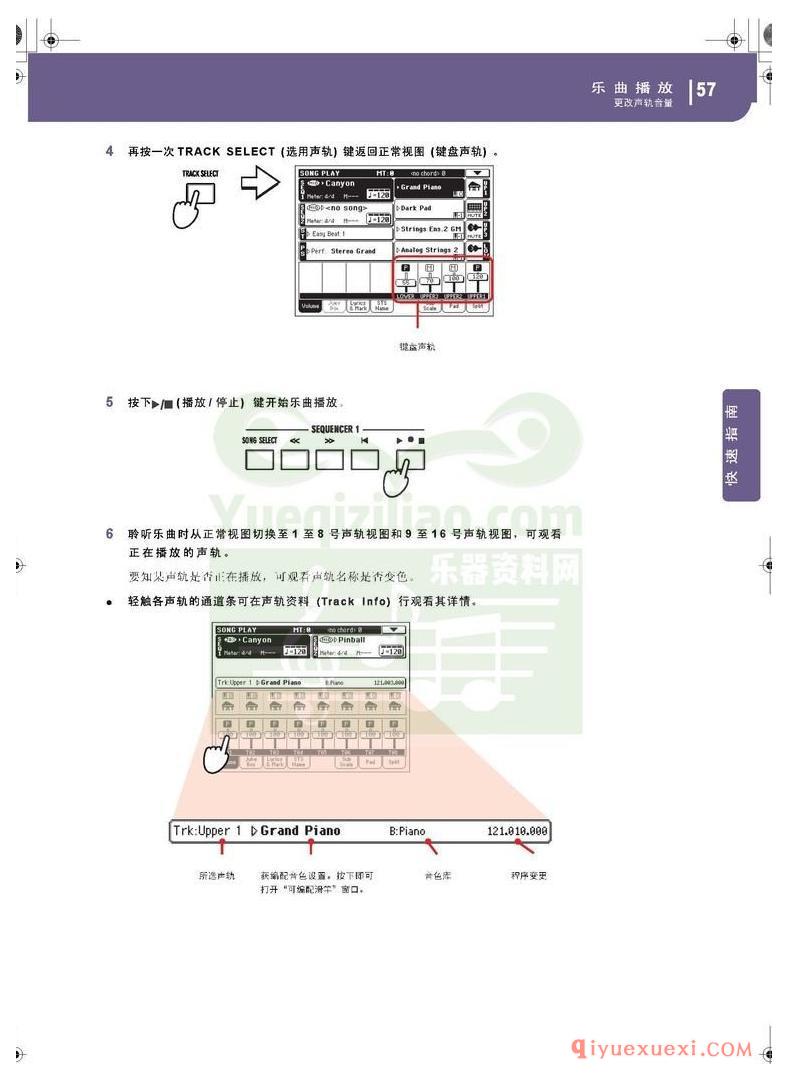 KORG PA500专业编曲链盘使用说明书中文版在线查阅