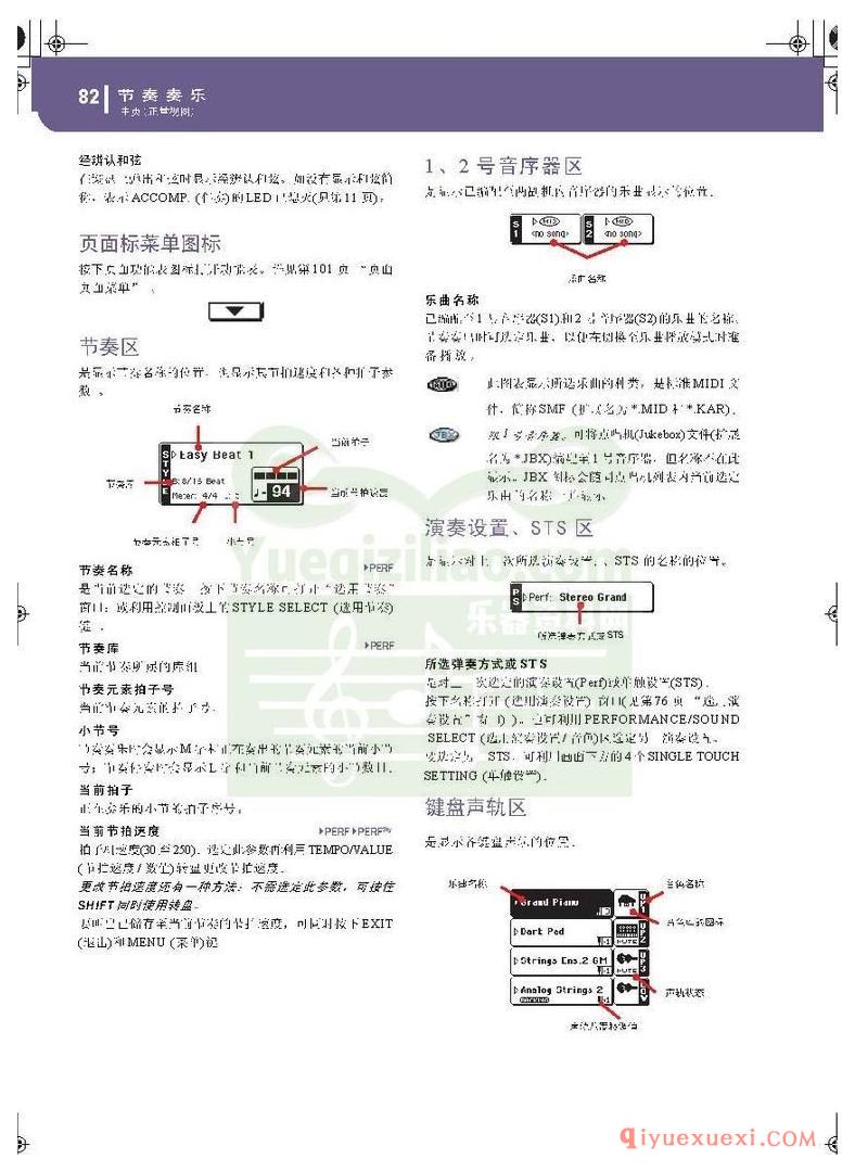 KORG PA500专业编曲链盘使用说明书中文版在线查阅