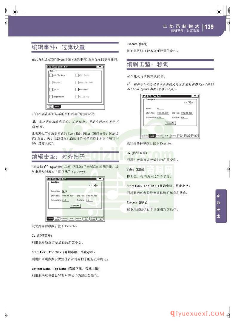 KORG PA500专业编曲链盘使用说明书中文版在线查阅