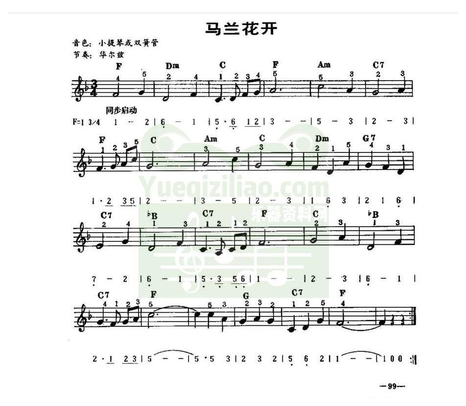 电子琴名曲 │ 美国巡逻队(五线谱)