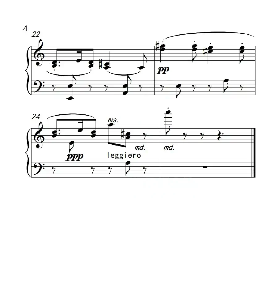 第三级 小童话(中国音乐学院钢琴考级作品1~6级)