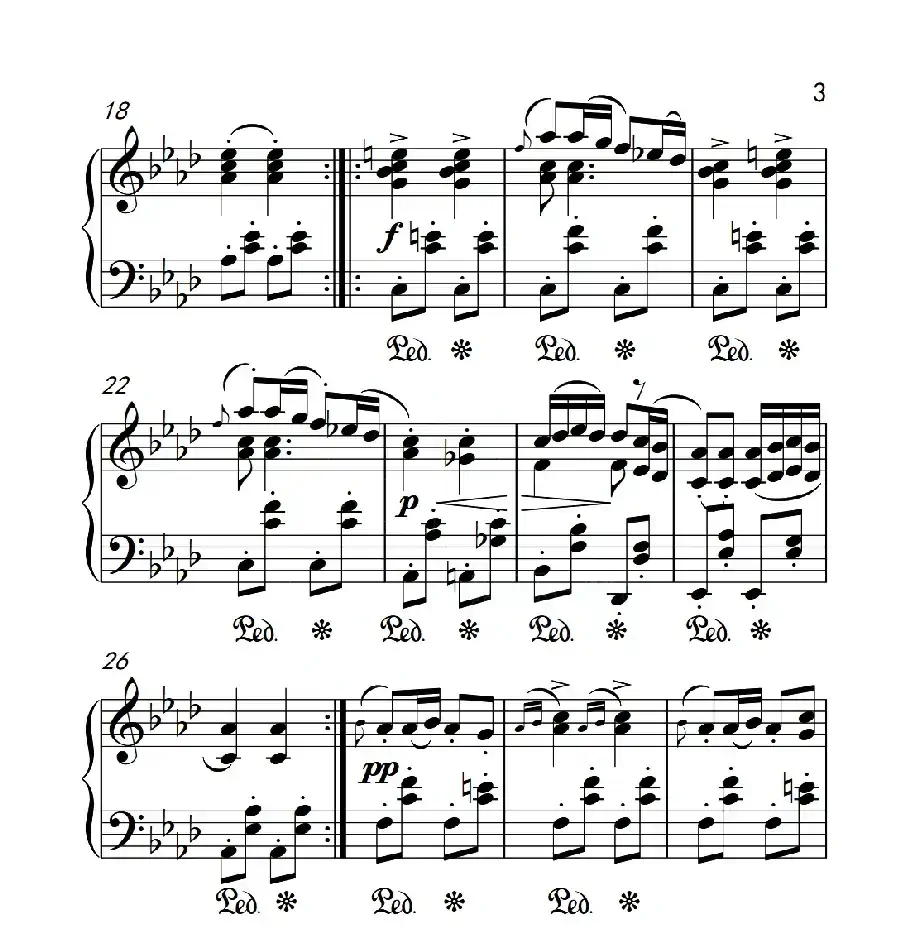 第六级 音乐瞬间(中国音乐学院钢琴考级作品1~6级)