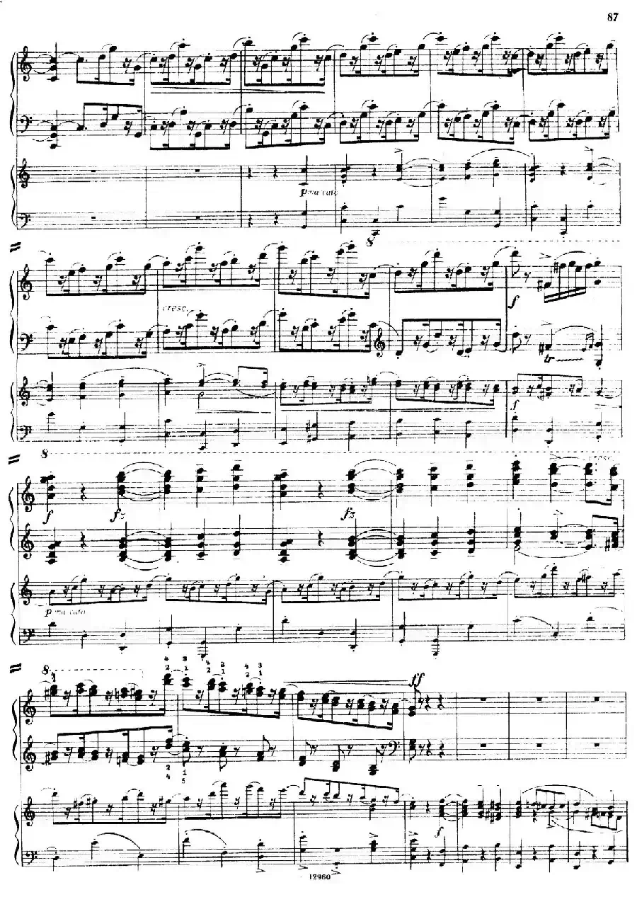 Piano Concerto No.2 in c Minor Op.50（c小调第二钢琴协奏曲·Ⅲ·双钢琴）