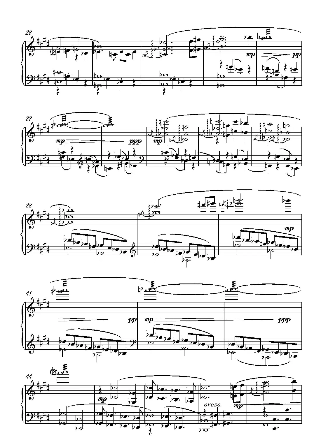 第二十钢琴奏鸣曲（Piano Sonata.20）（中国钢琴作品）